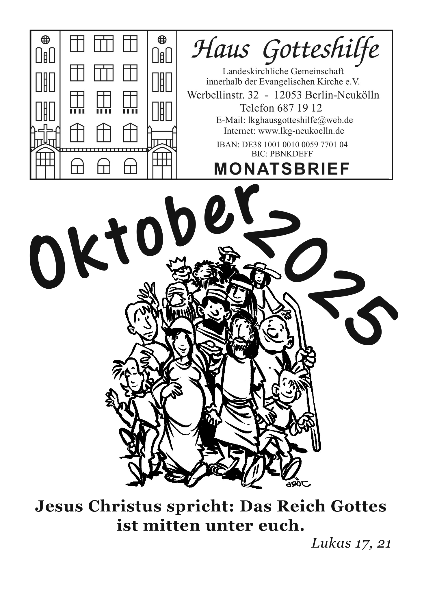 Monatsbrief Oktober 2025 Seite 1