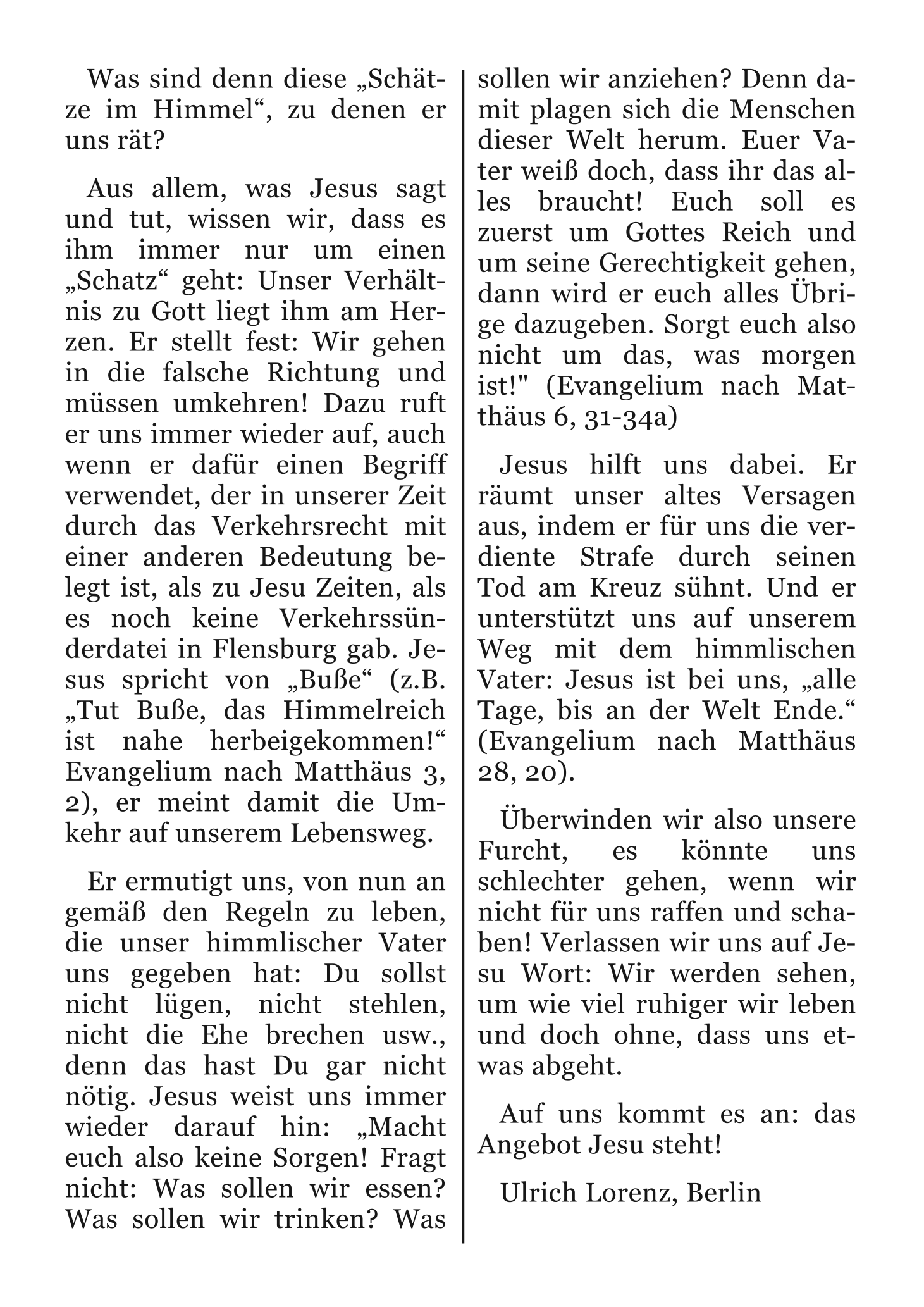 Monatsbrief Juli 2026 Seite 3