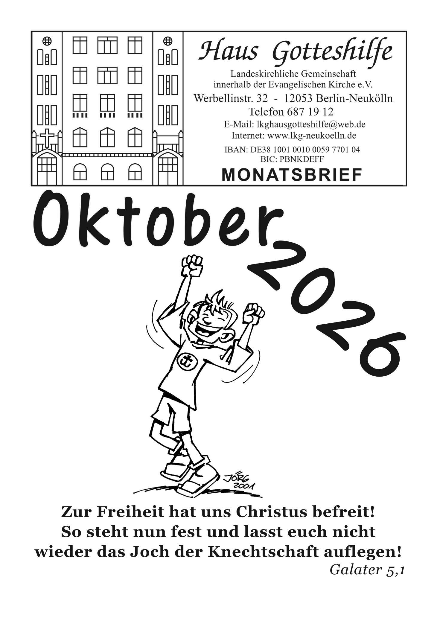 Monatsbrief Oktober 2026 Seite 1
