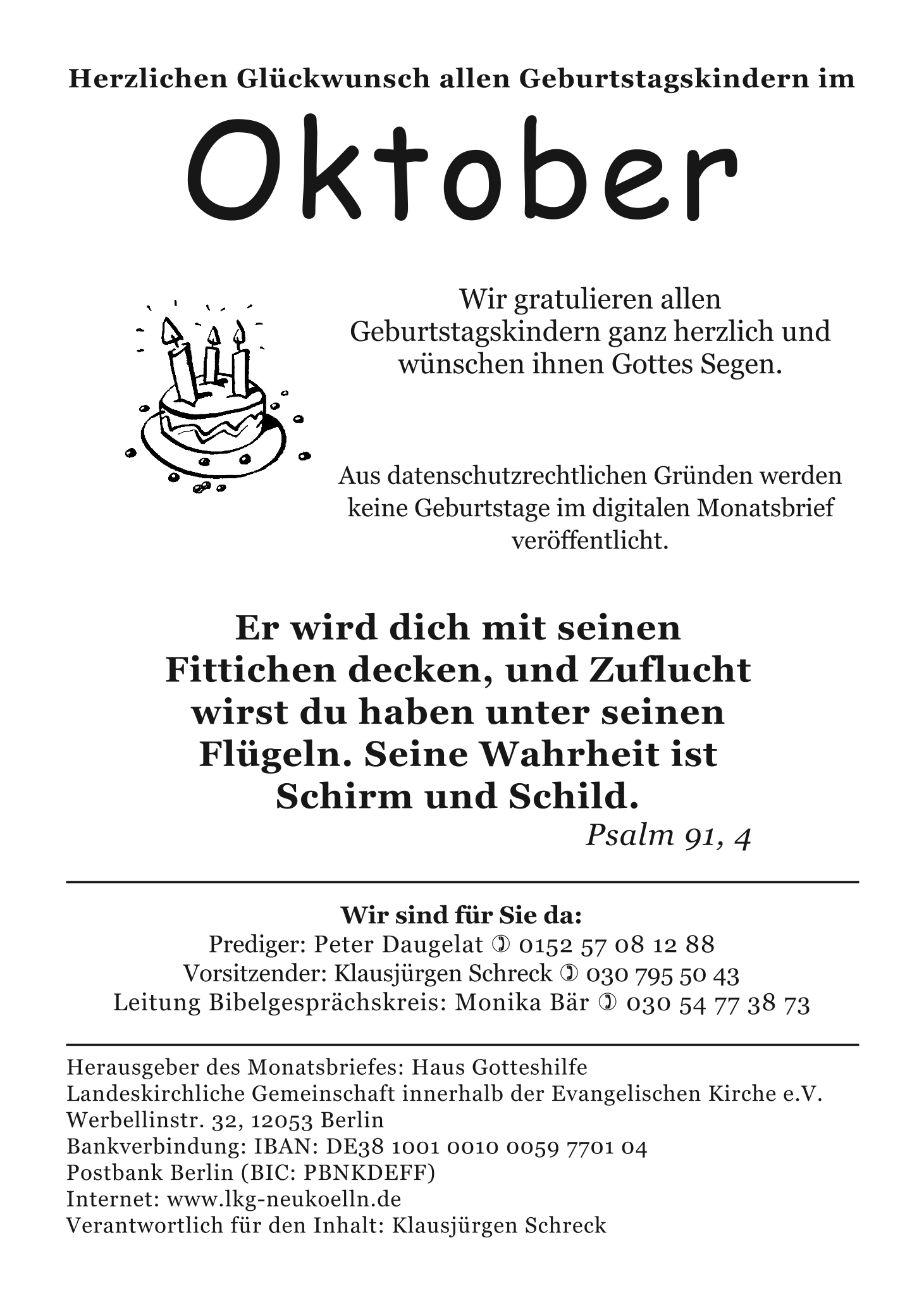 Monatsbrief Oktober 2026 Seite 8
